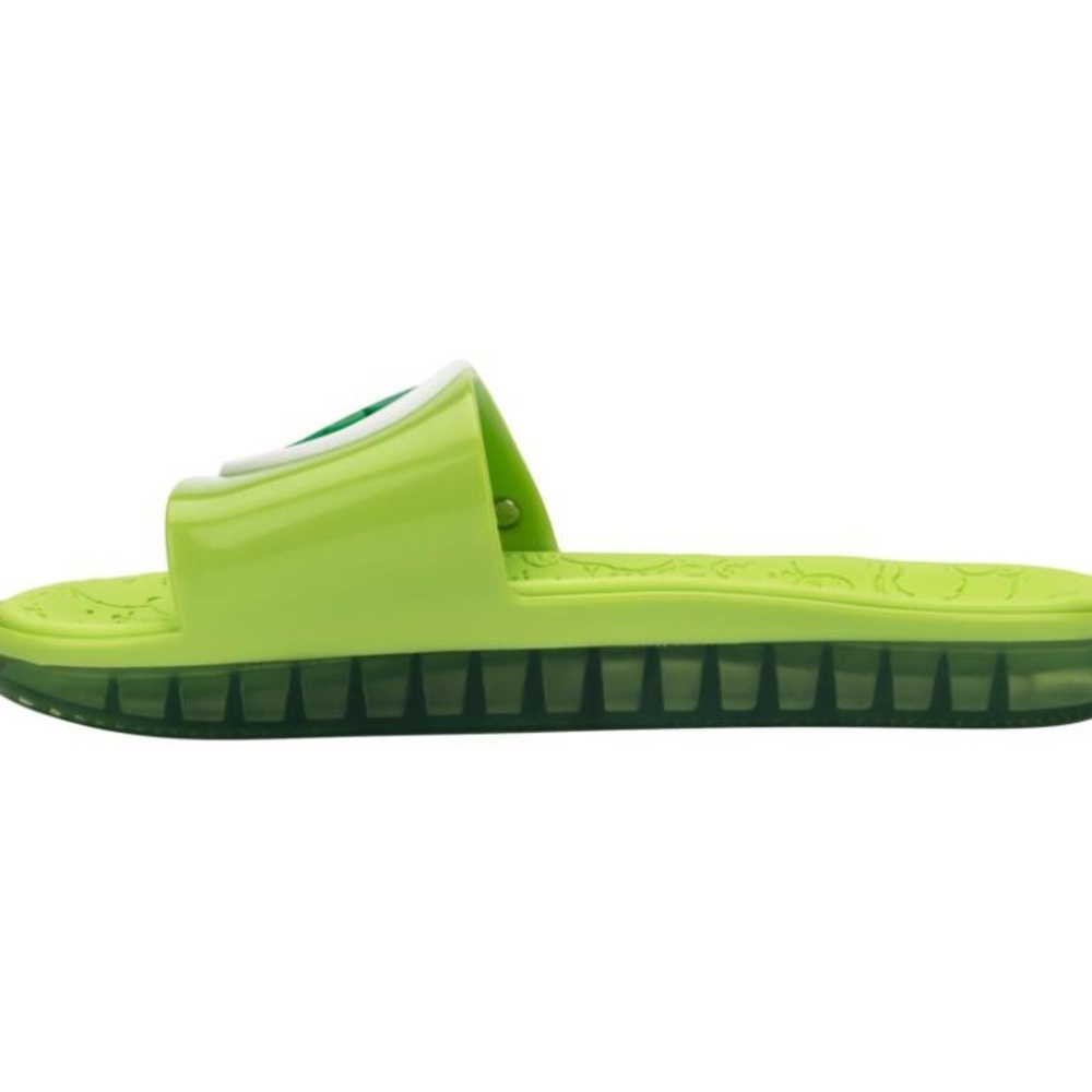 SLIDES | WOMENS MELISSA BEACH SLIDE NEXT GEN + CARE BEARS – GREEN